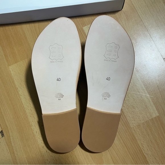 NWT K. Jacques Arezzo Slides Croc-Embossed Brown Leather Size 40 - Picture 5 of 10